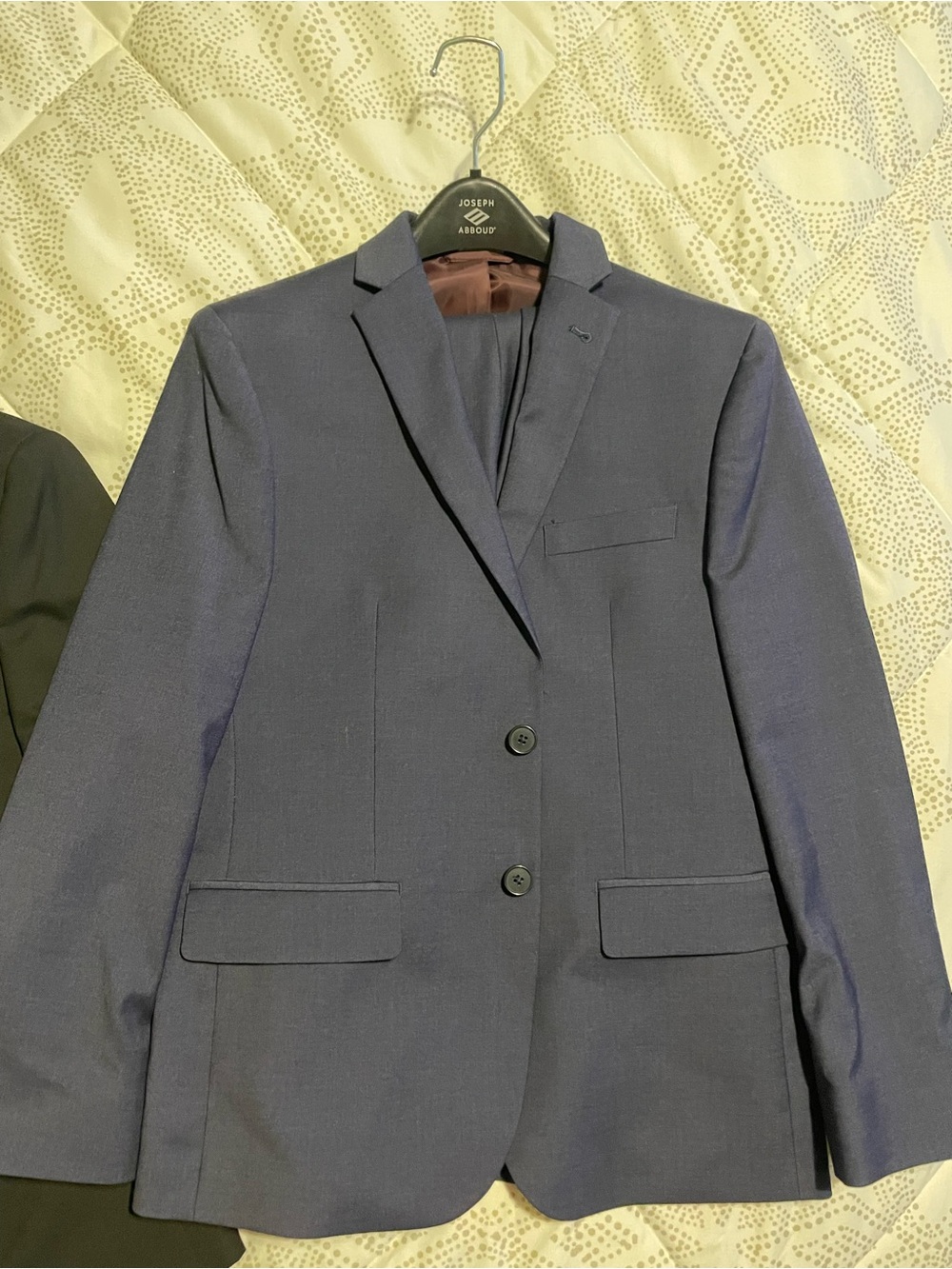 Joseph Boys Navy Single-Breasted Blazer